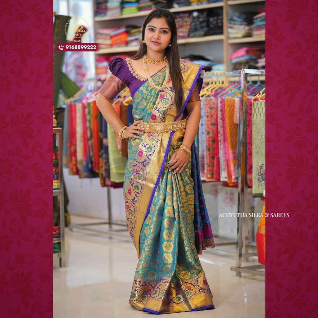 Promoting Achyutha Silks’ traditional sarees with Storywhiz’s digital strategies.